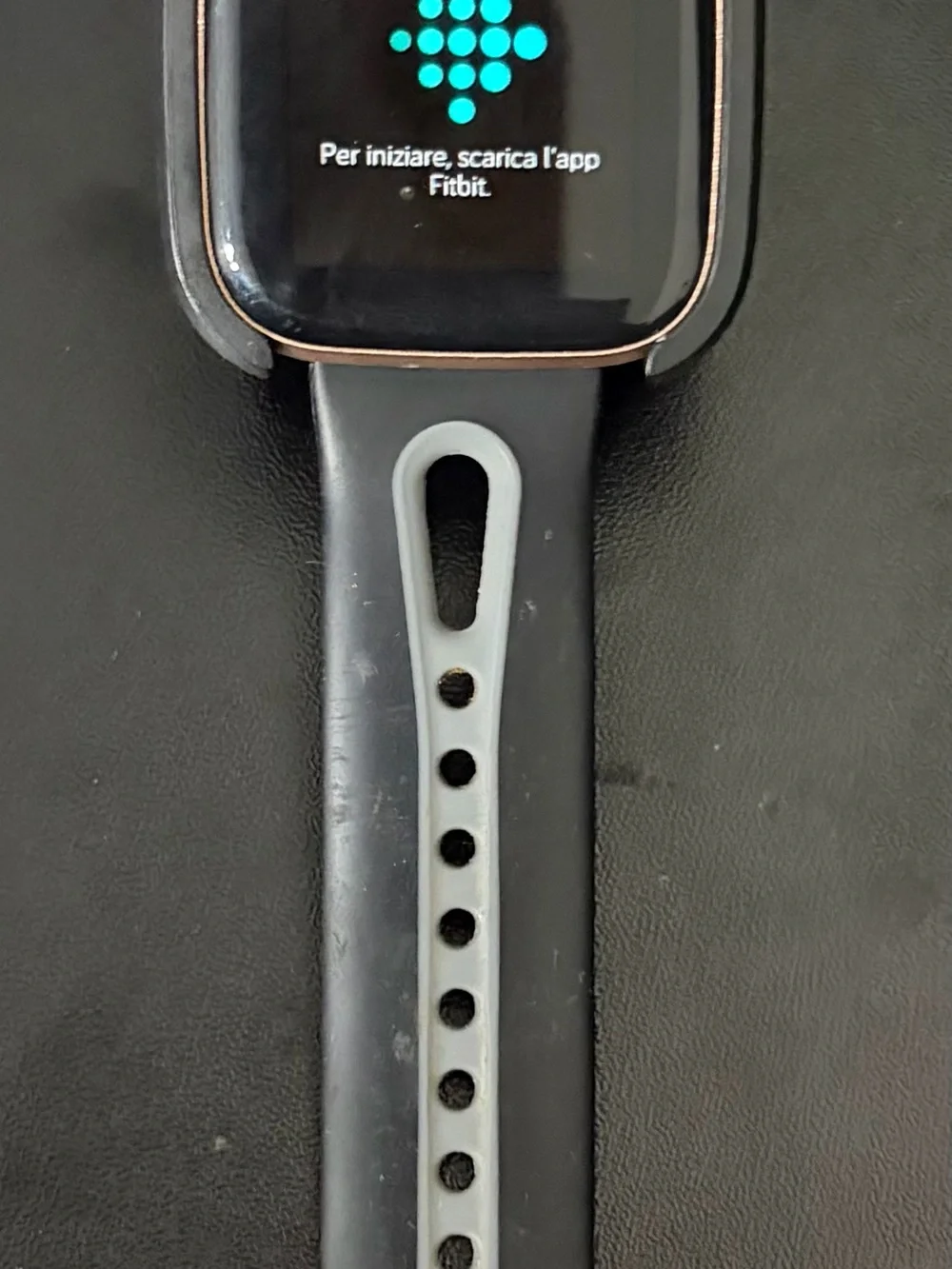 Fitbit Versa 2 Black with Rose Gold